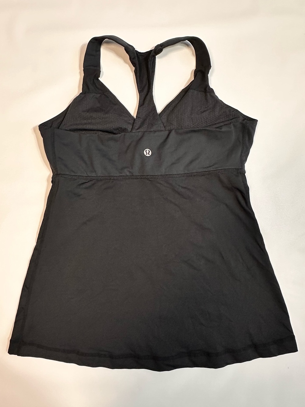 lululemon athletica Black Racerback Tank with Built-In Support